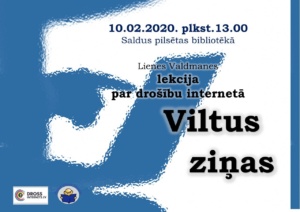 Lekcija viltus ziņas. 10.02.2020. plkst.13.00